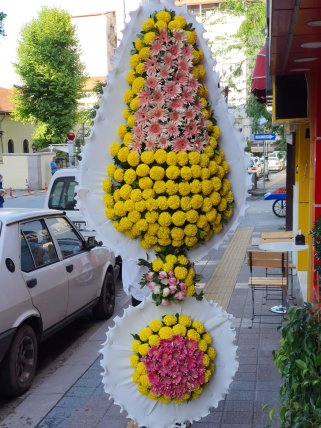 Çift Göbekli Lüks Duvak, Kütahya çiçekçi