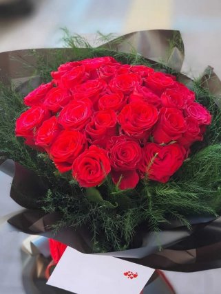 Seni Çok Seviyorum Gül Buketi - Kütahya Çiçekçi