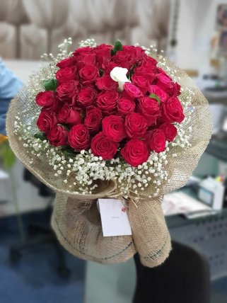 Birtaneme Gül Buketi-Kütahya Çiçekçi