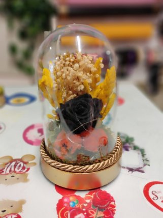 şoklanmış gül siyah | Kütahya Nergiz Çiçekçilik