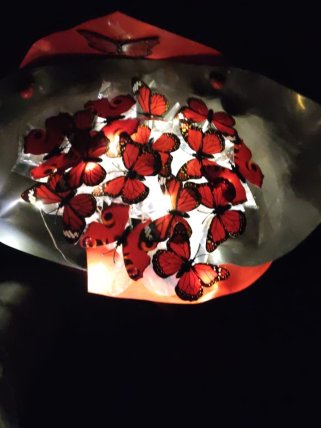 Işıklı Kelebek buketi | Kütahya Nergiz Çiçekçilik