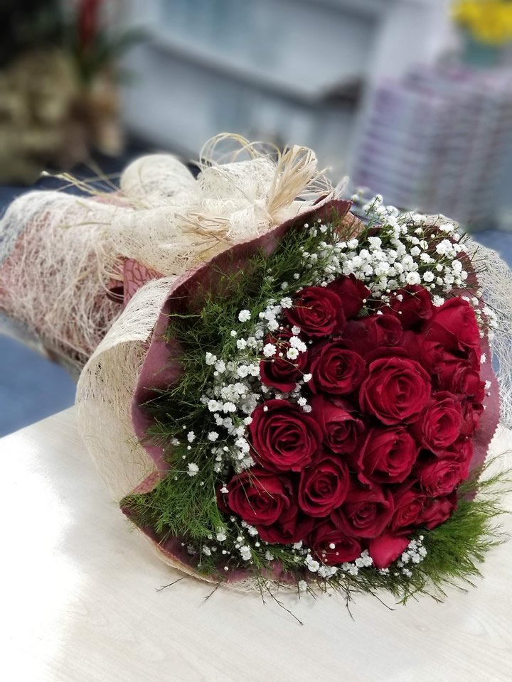 25 Kırmızı Gül Buketi - Kütahya Çiçek