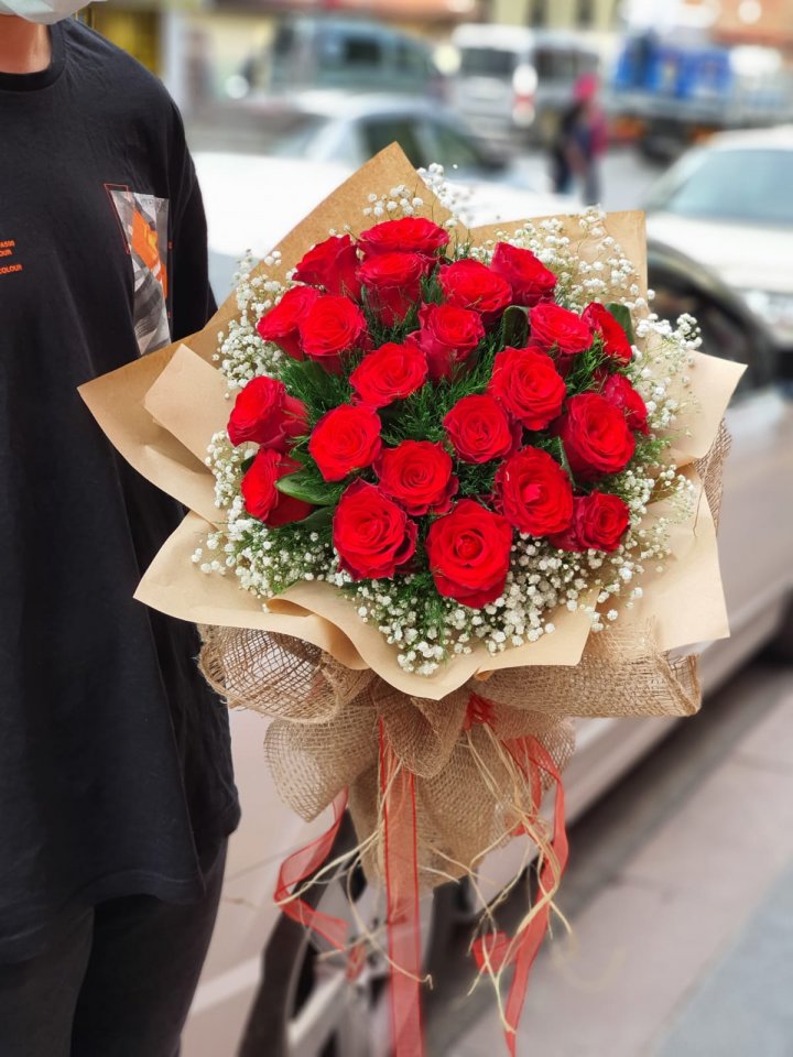 Aşkıma Kırmızı Gül Buketi - Kütahya çiçekçi