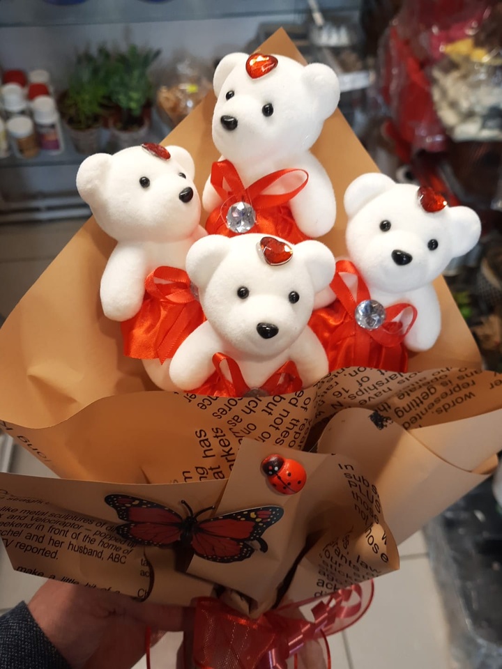 Küçük Ayıcık buketi | Kütahya Nergiz Çiçekçilik