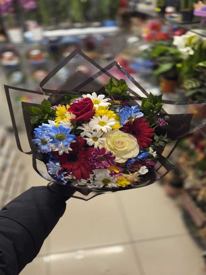 Güllü Mevsim Buketi | Kütahya Nergiz Çiçekçilik