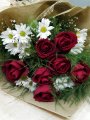 Çiçekçi - 7 Gül ve Papatyalar